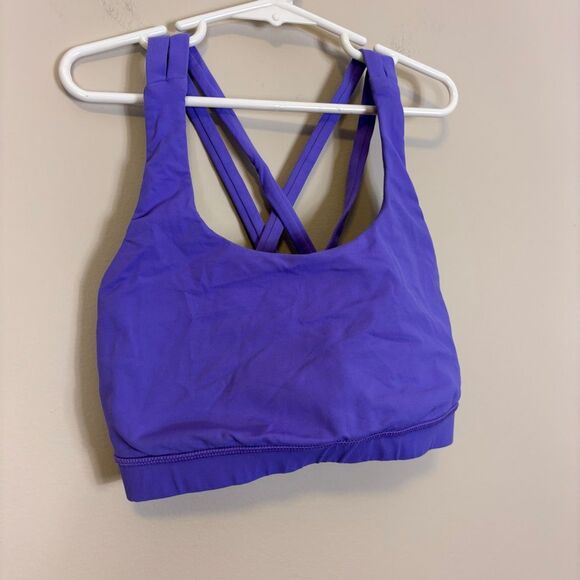 Lululemon Purple Energy Sports Bra 4 - Picture 3 of 5